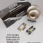 Round Door Lock